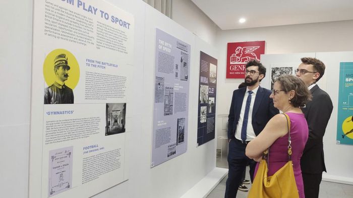 Hanoi exhibition focuses on Italian sports